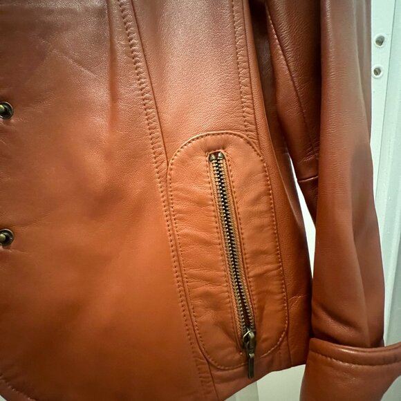 Mel & Lisa Leather Jacket - Picture 3 of 7